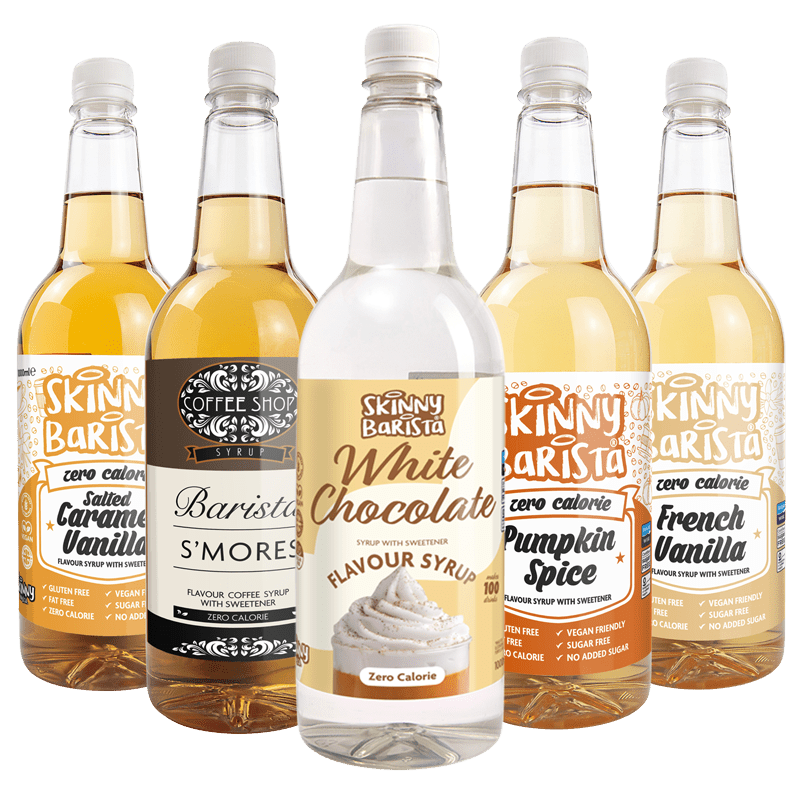 1 Litre Syrup Bundle 5 For £19