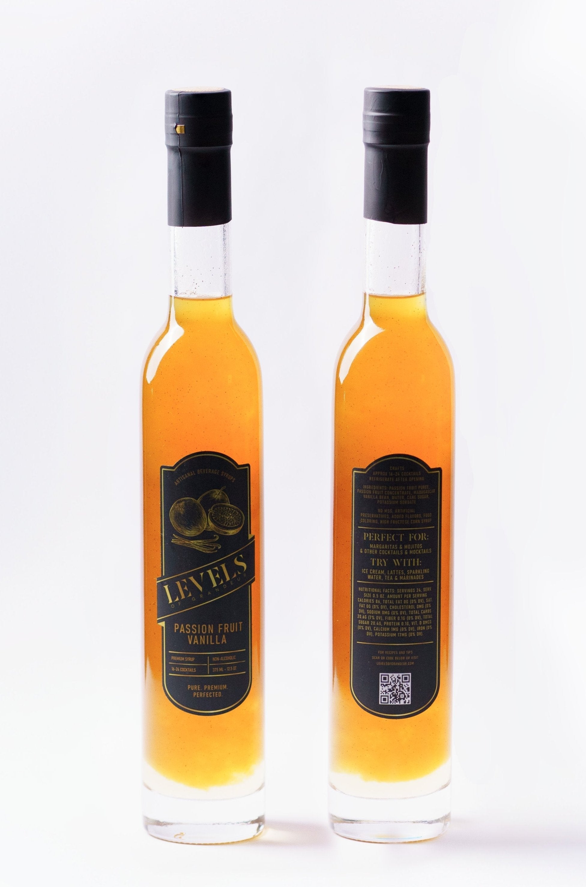 Passion Fruit Vanilla Syrup