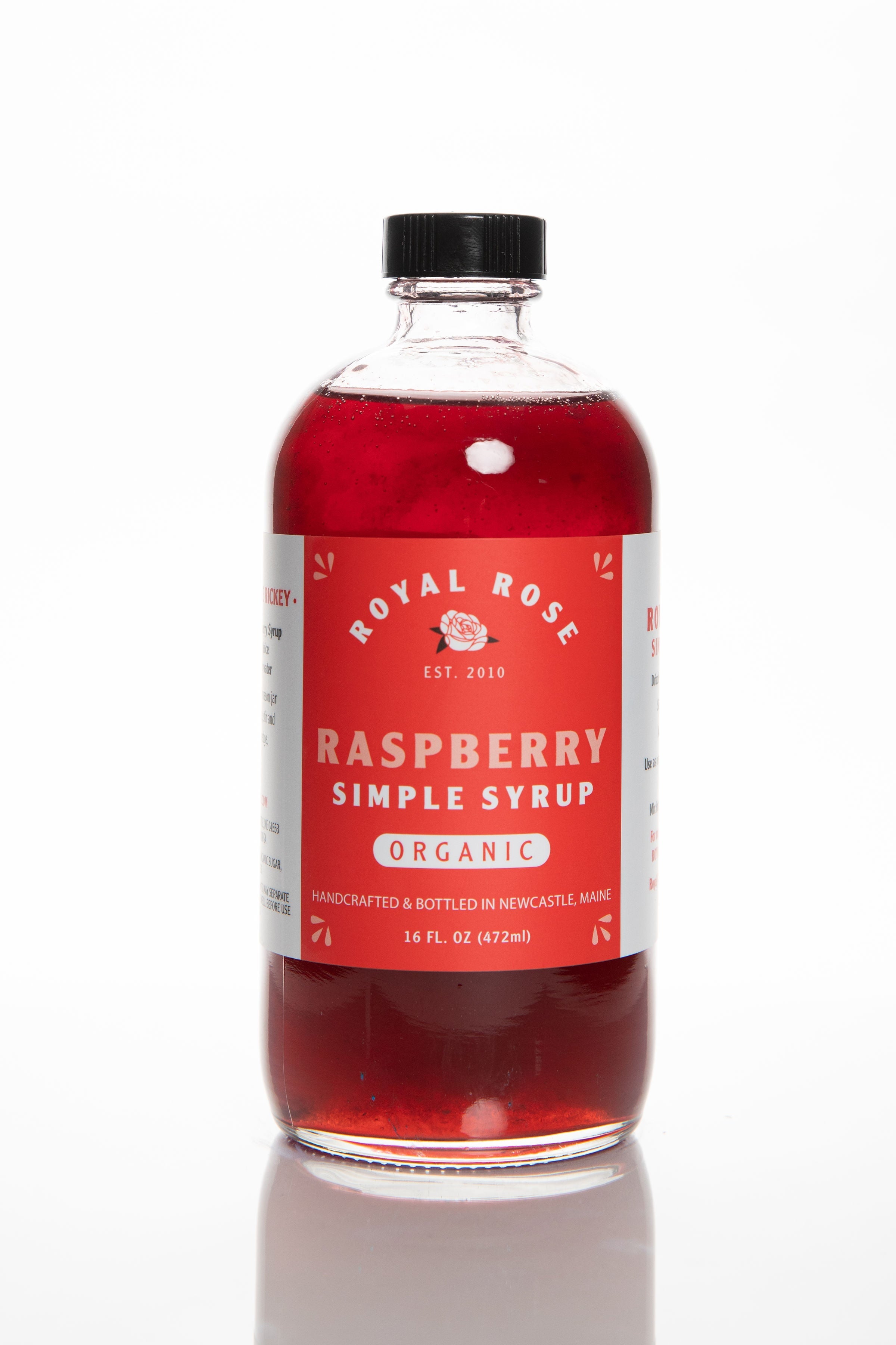 Raspberry Organic Simple Syrup