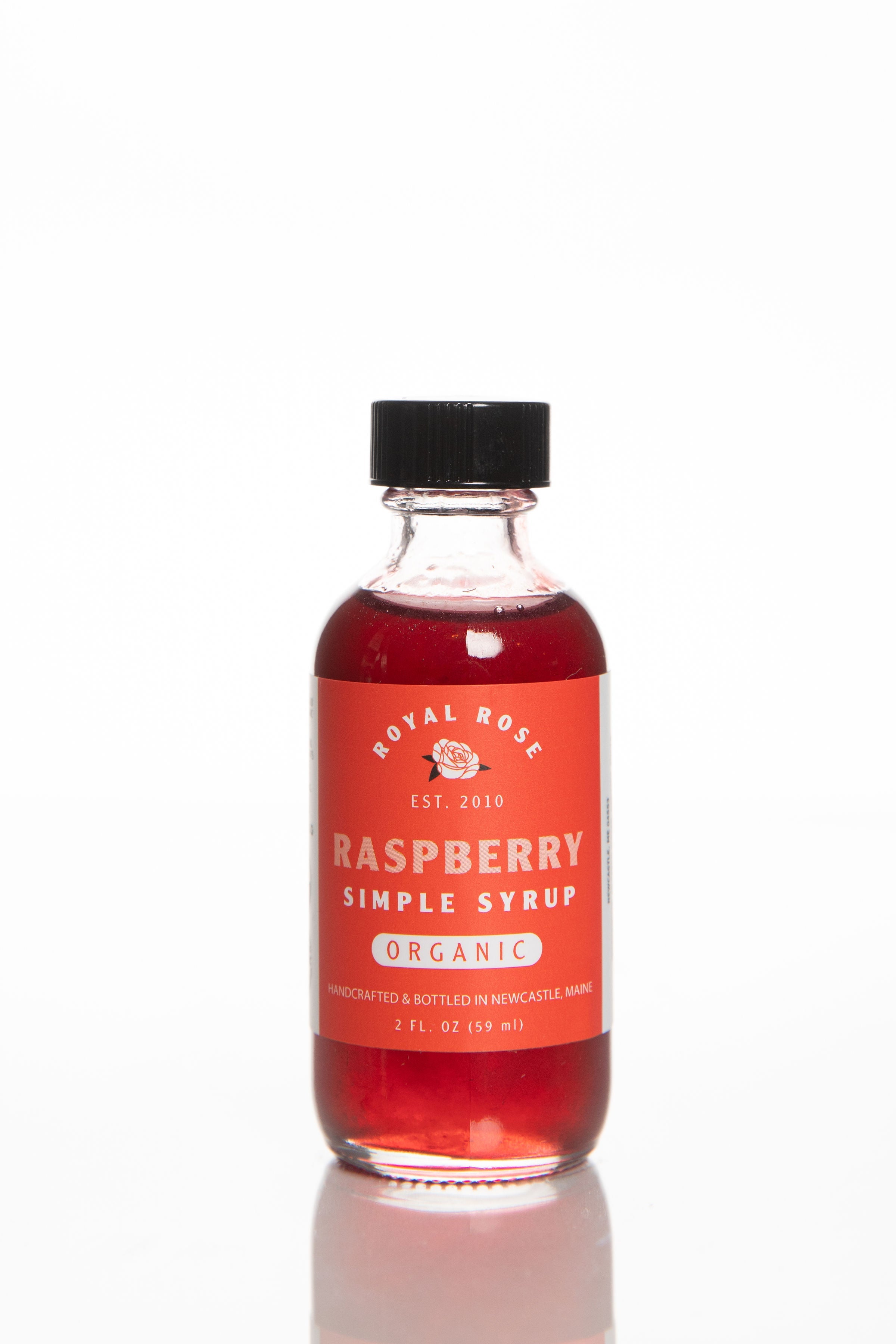 Raspberry Organic Simple Syrup