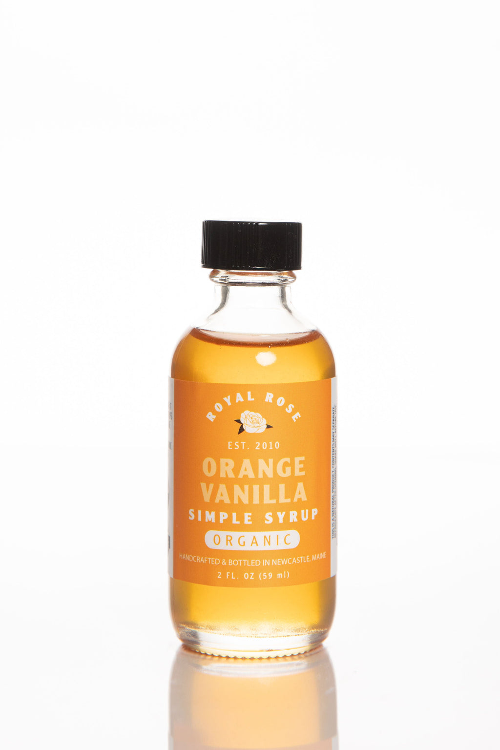 Orange Vanilla Organic Simple Syrup