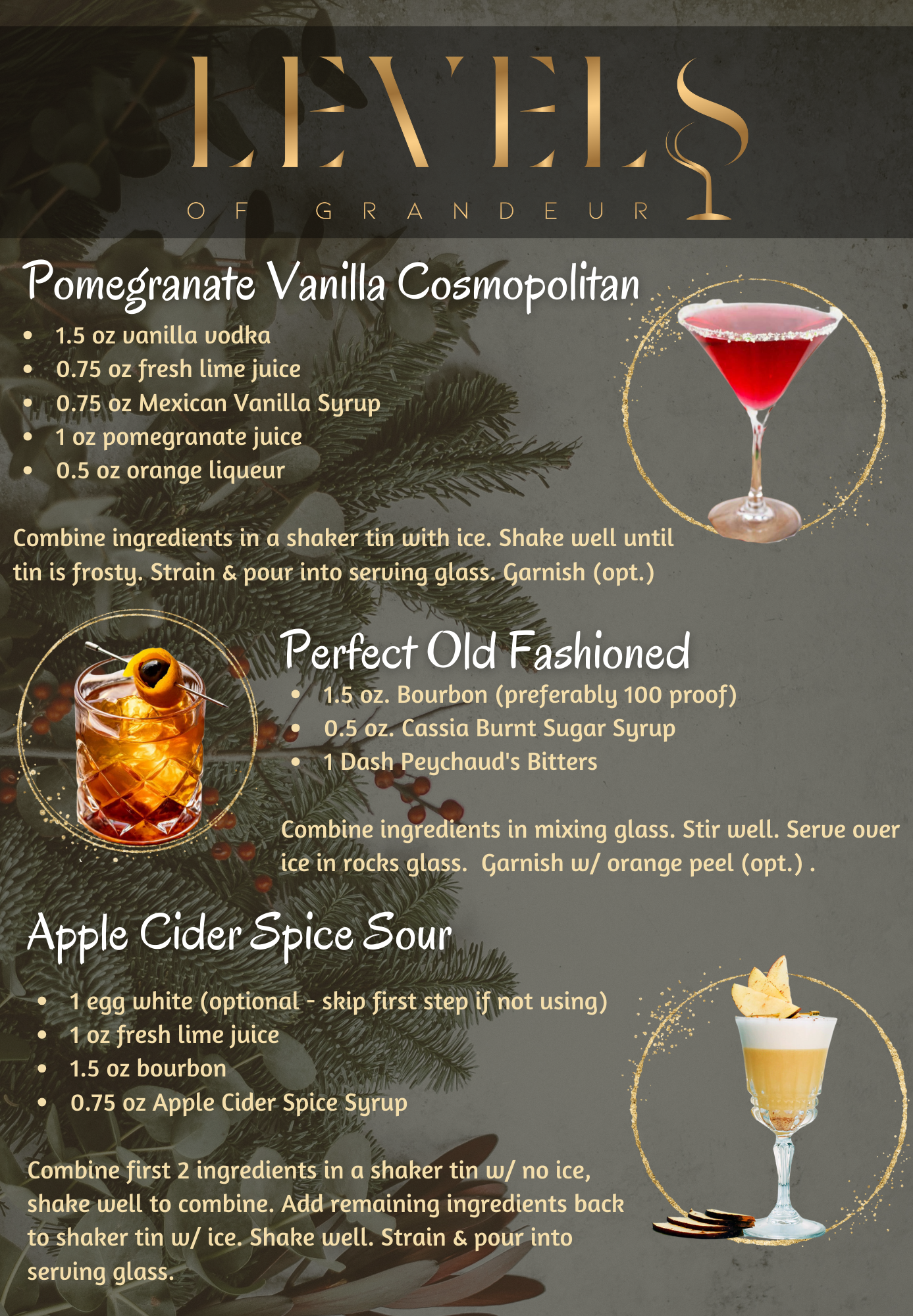 Apple Cider Spice Syrup (Seasonal)