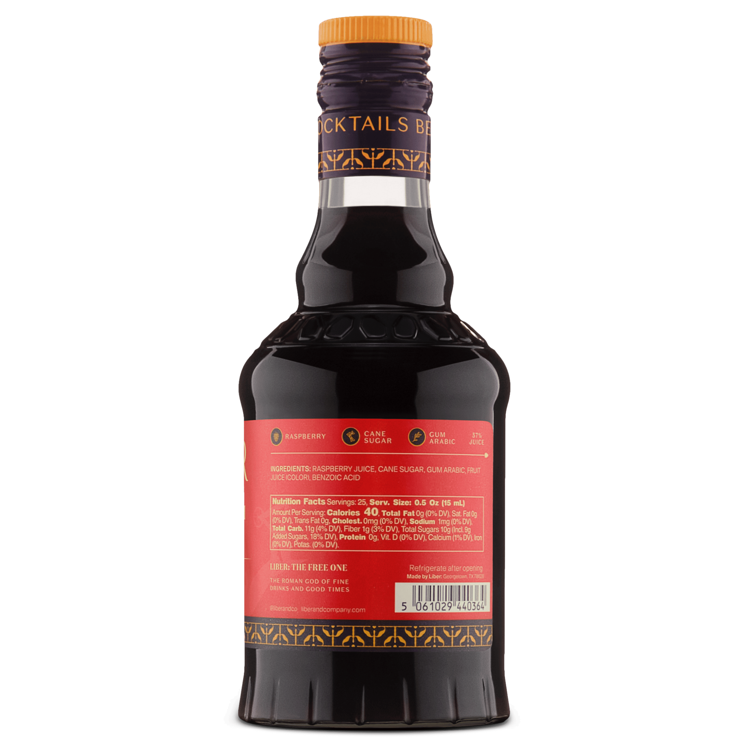 Raspberry Gum Syrup