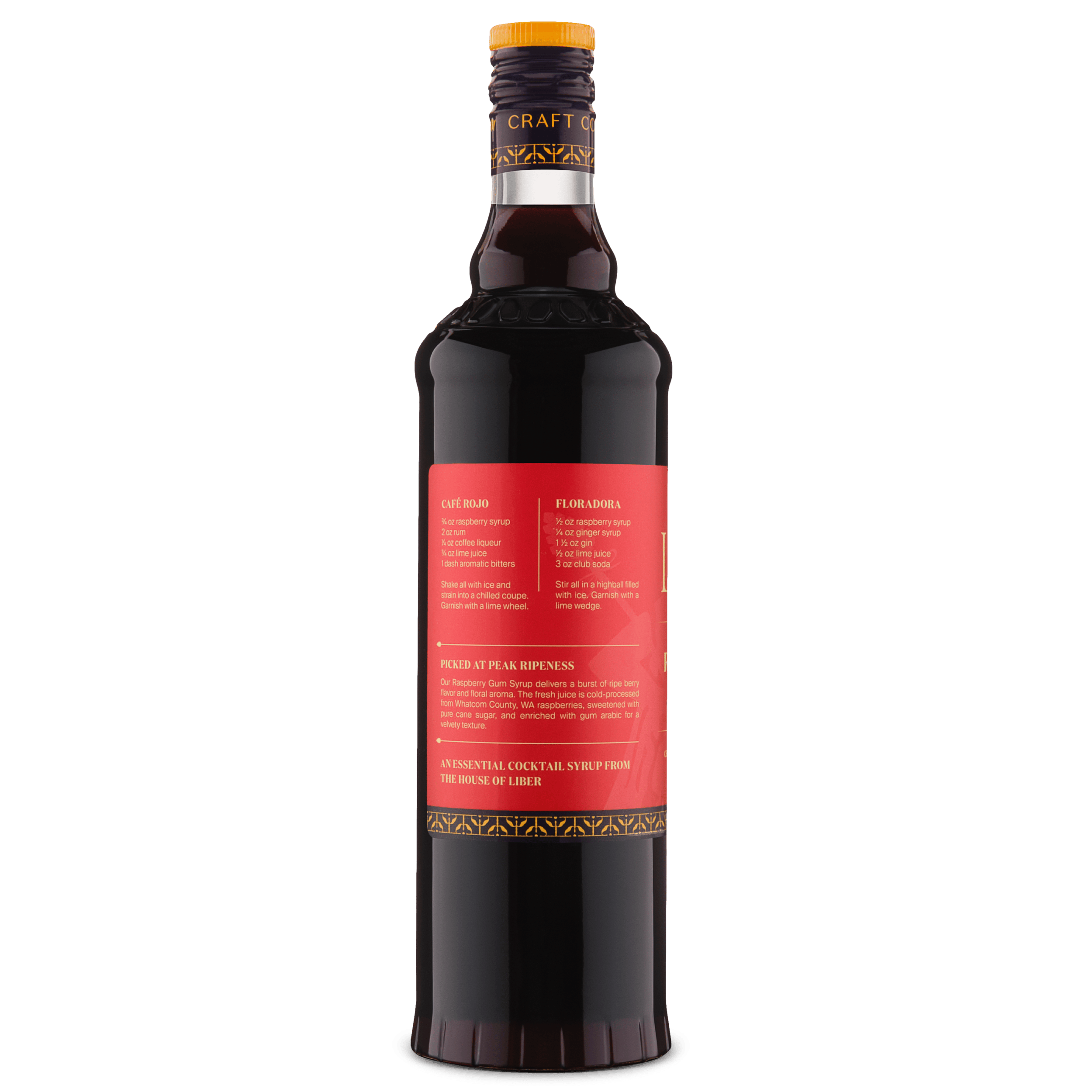 Raspberry Gum Syrup