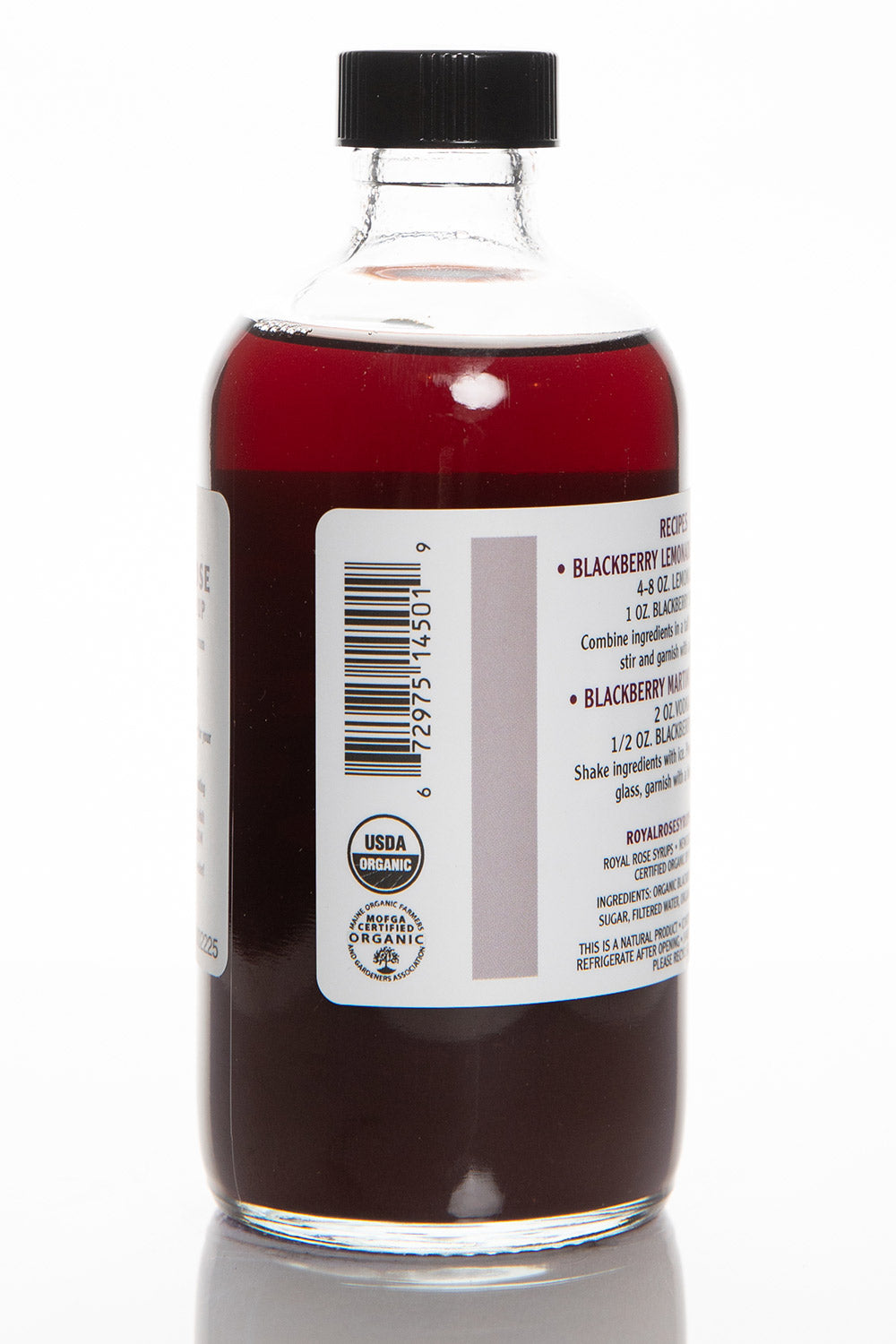 Blackberry Organic Simple Syrup