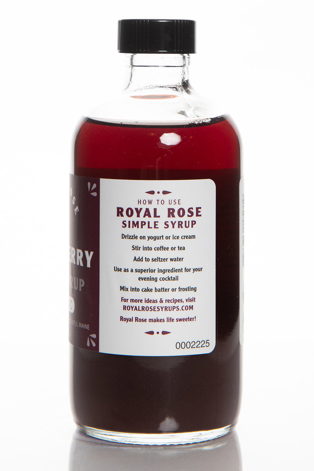 Blackberry Organic Simple Syrup
