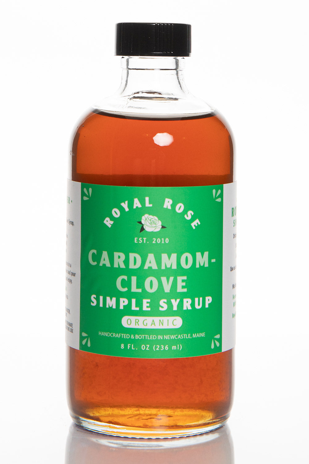 Cardamom Clove Organic Simple Syrup