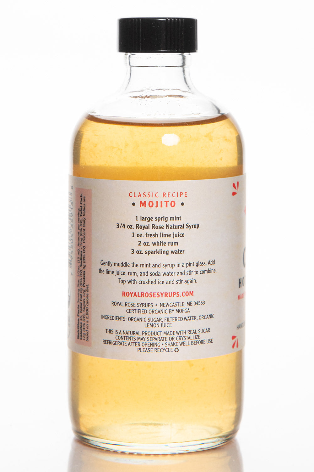 Hot Toddy Organic Simple Syrup Mix