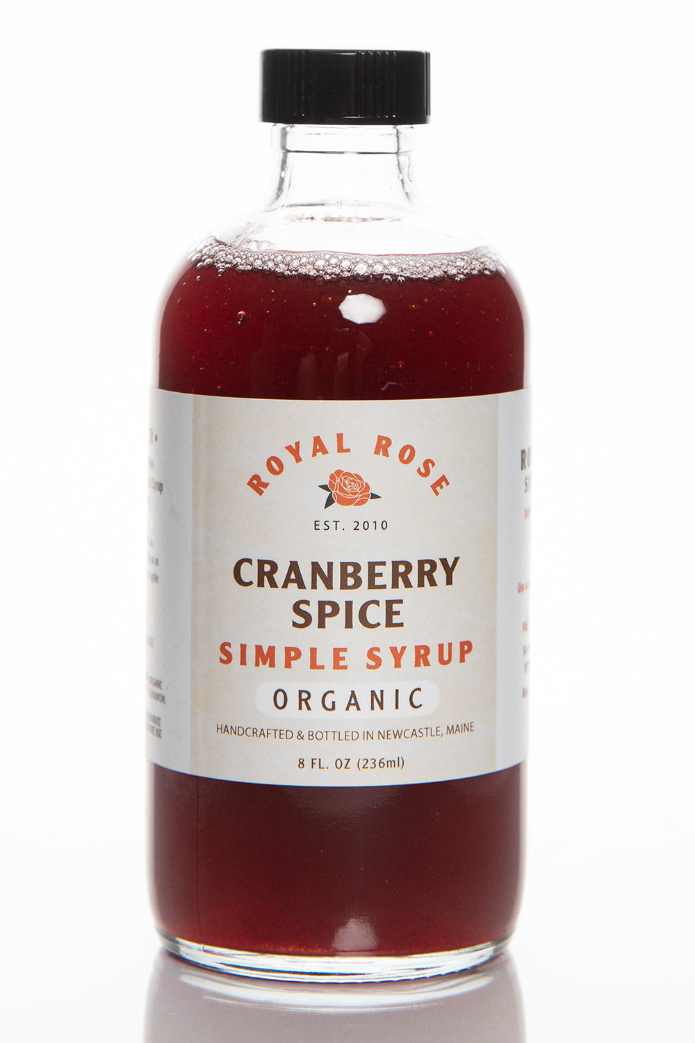 Cranberry Spice Organic Simple Syrup