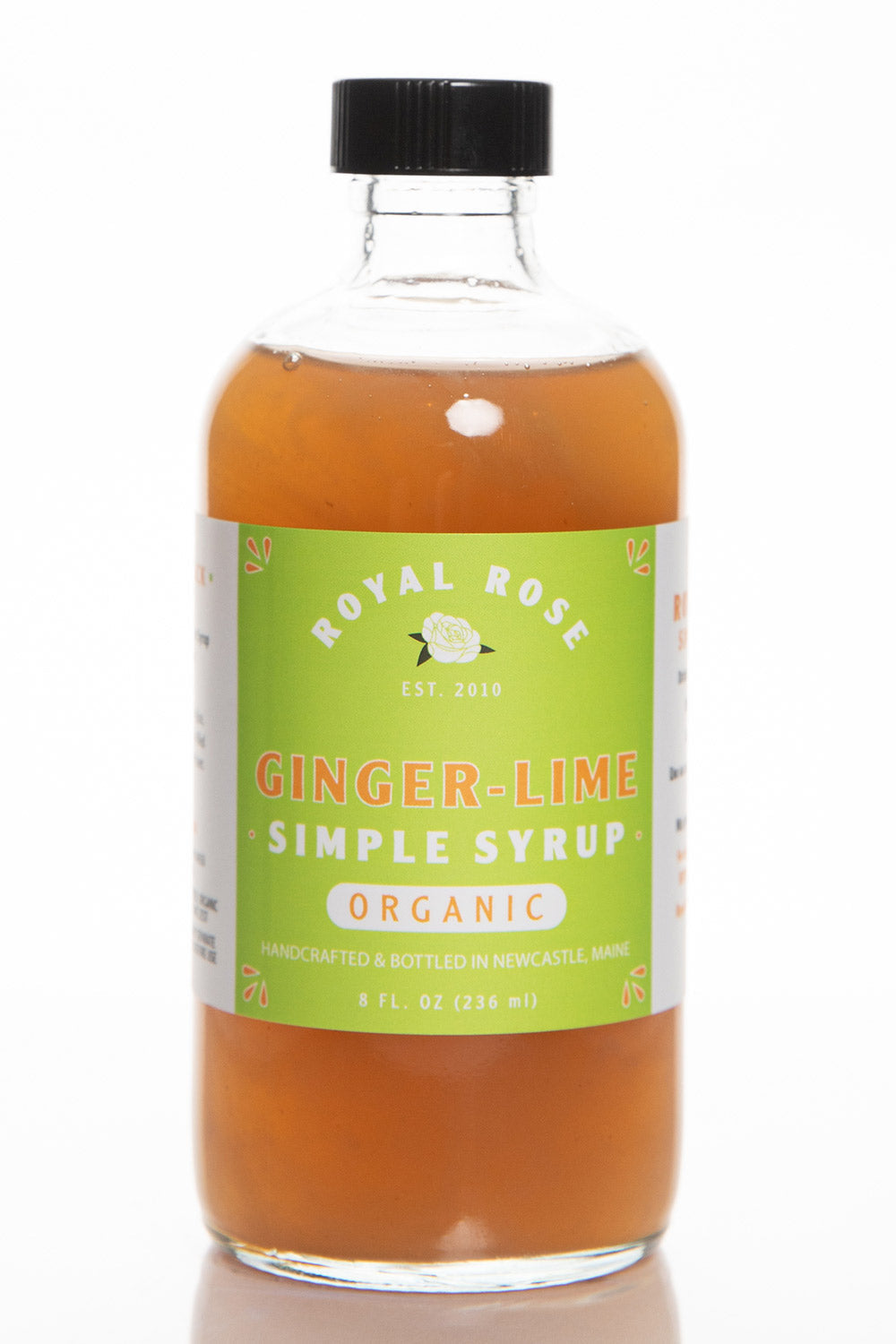 Ginger Lime Organic Simple Syrup
