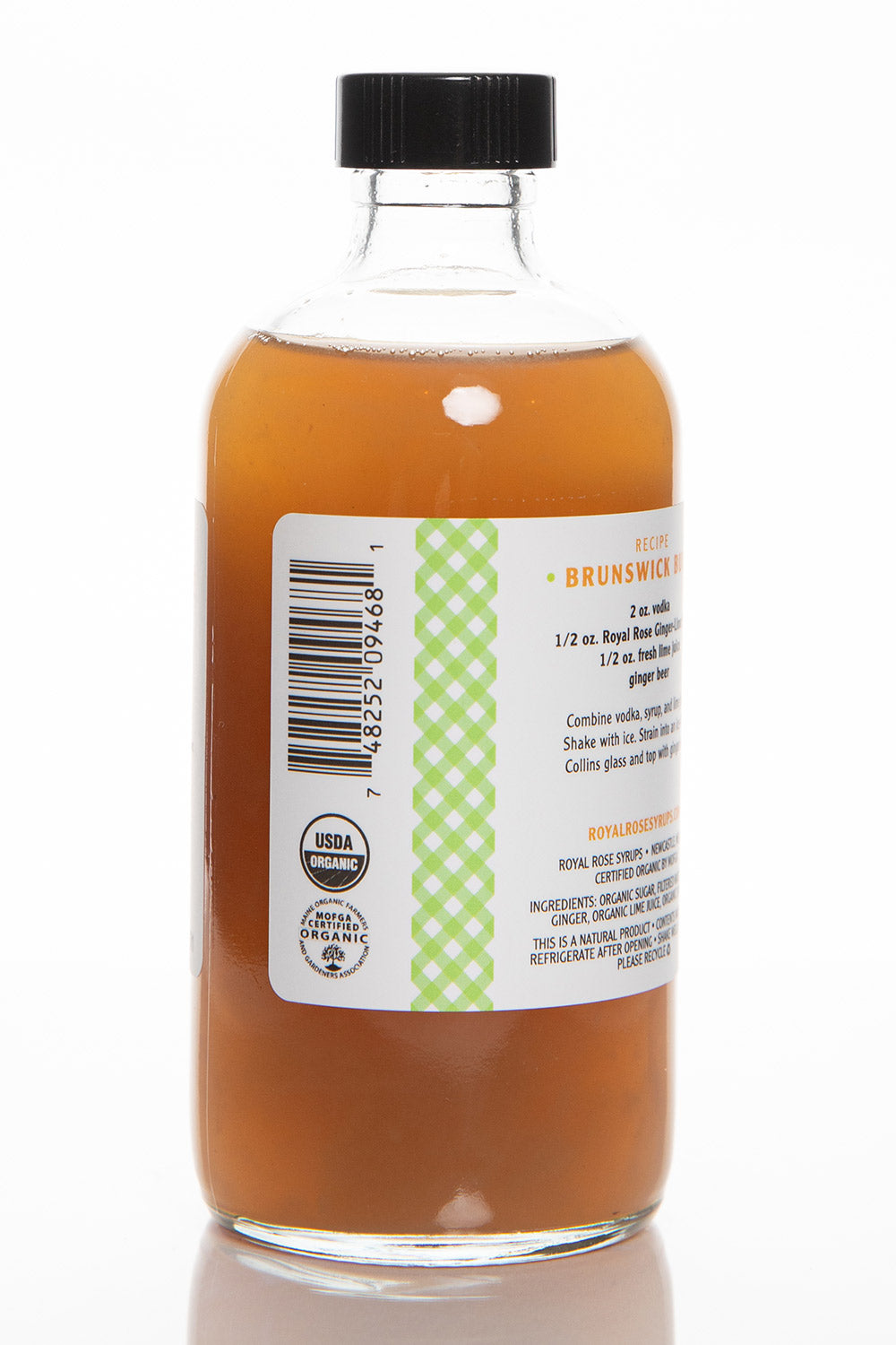 Ginger Lime Organic Simple Syrup