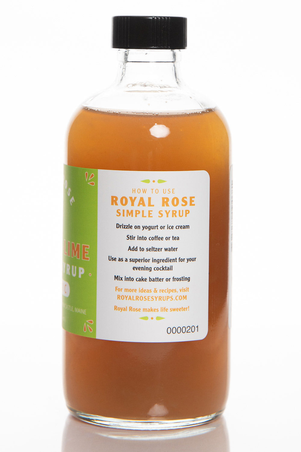 Ginger Lime Organic Simple Syrup