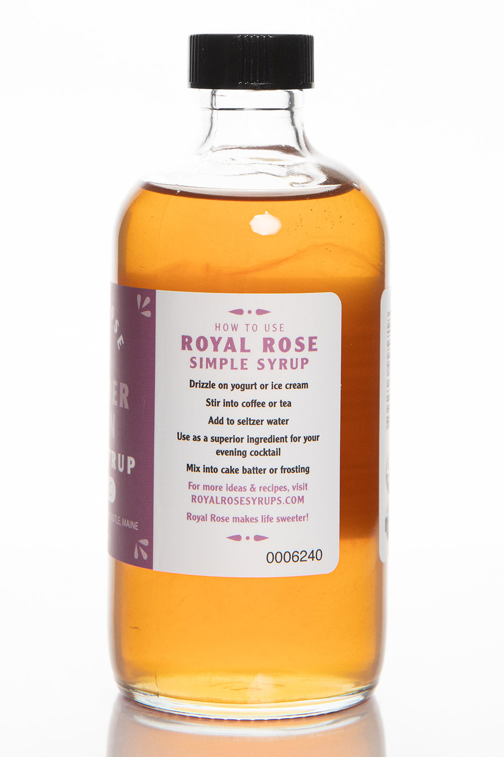 Lavender Lemon Organic Simple Syrup