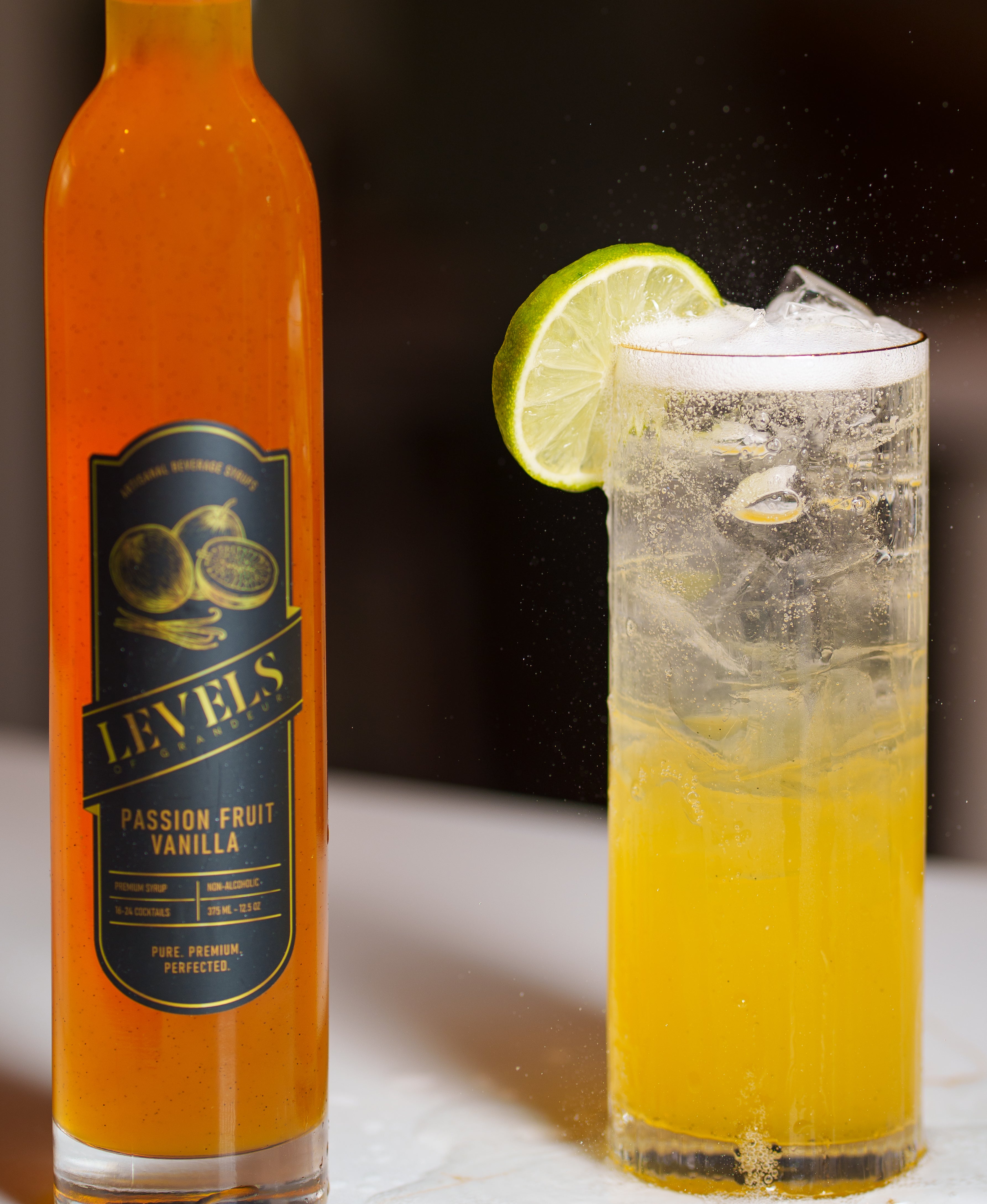 Passion Fruit Vanilla Syrup