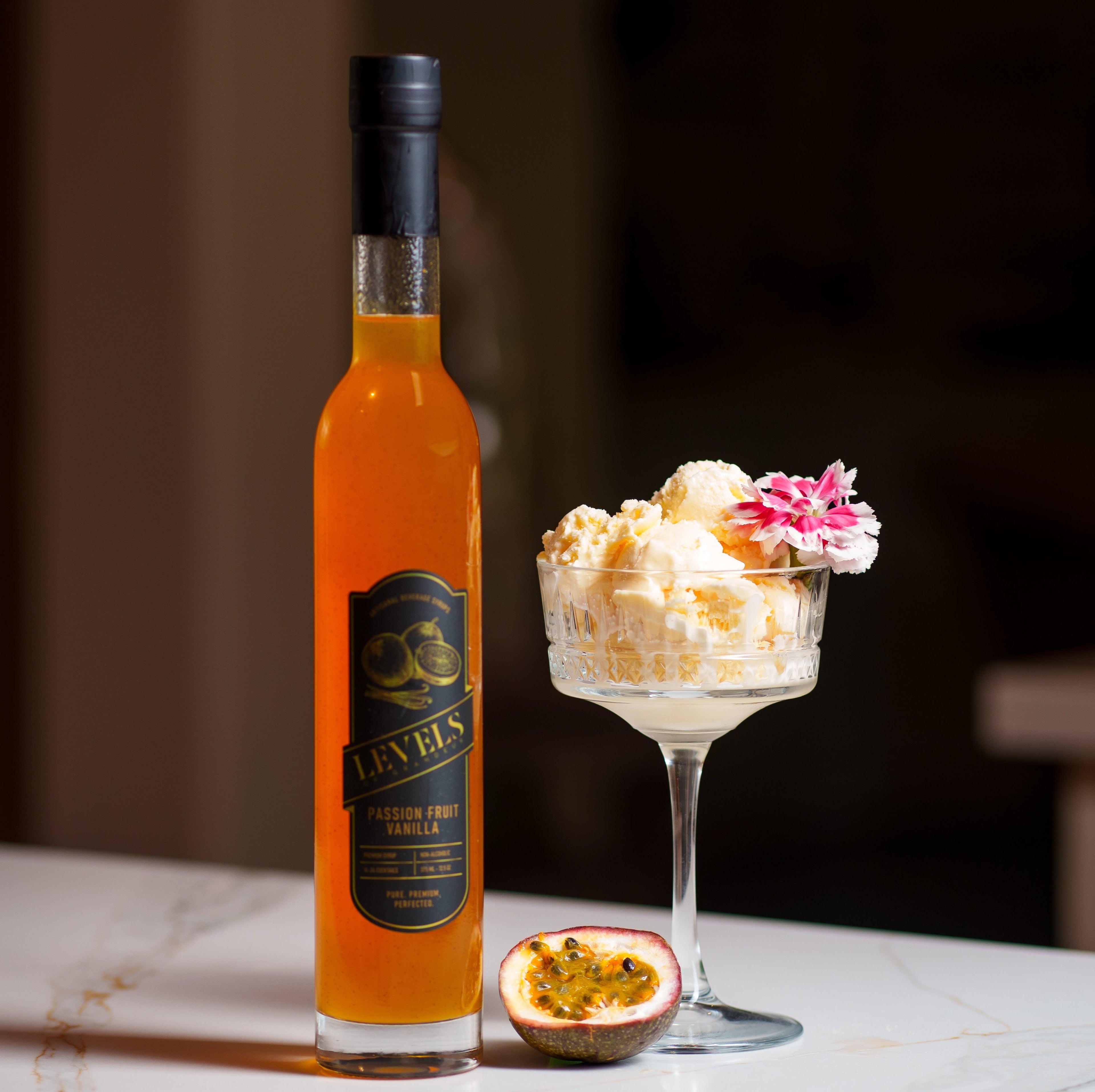 Passion Fruit Vanilla Syrup