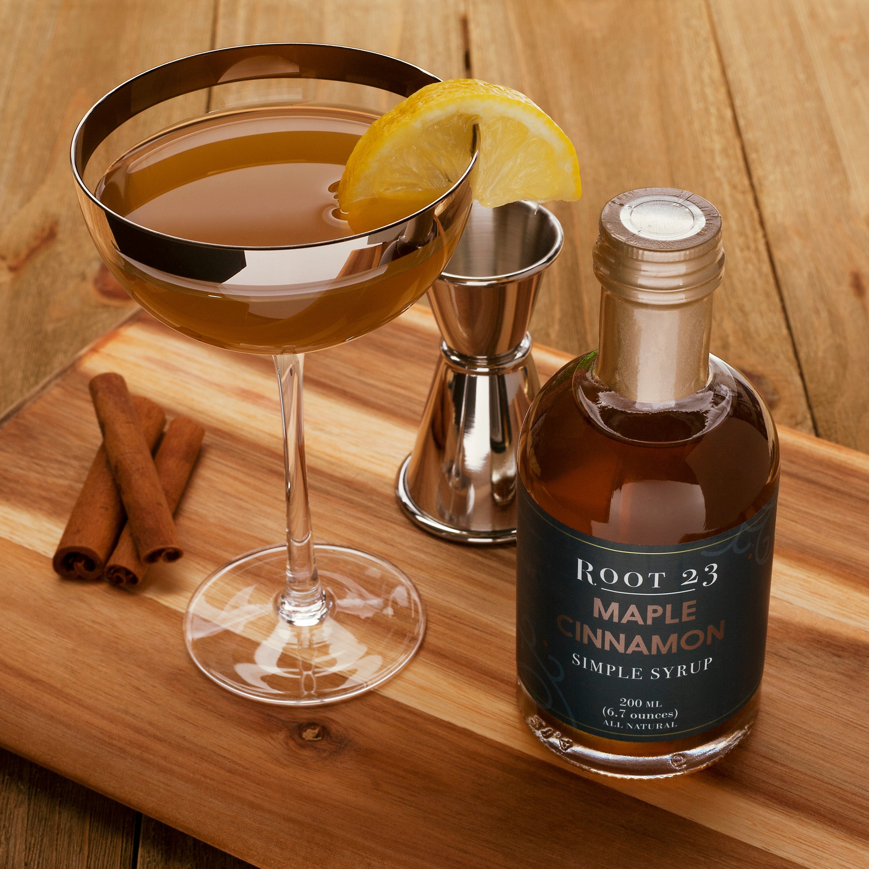 Maple Cinnamon Simple Syrup