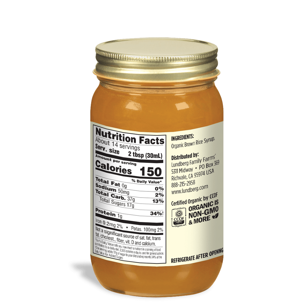 Organic Brown Rice Syrup