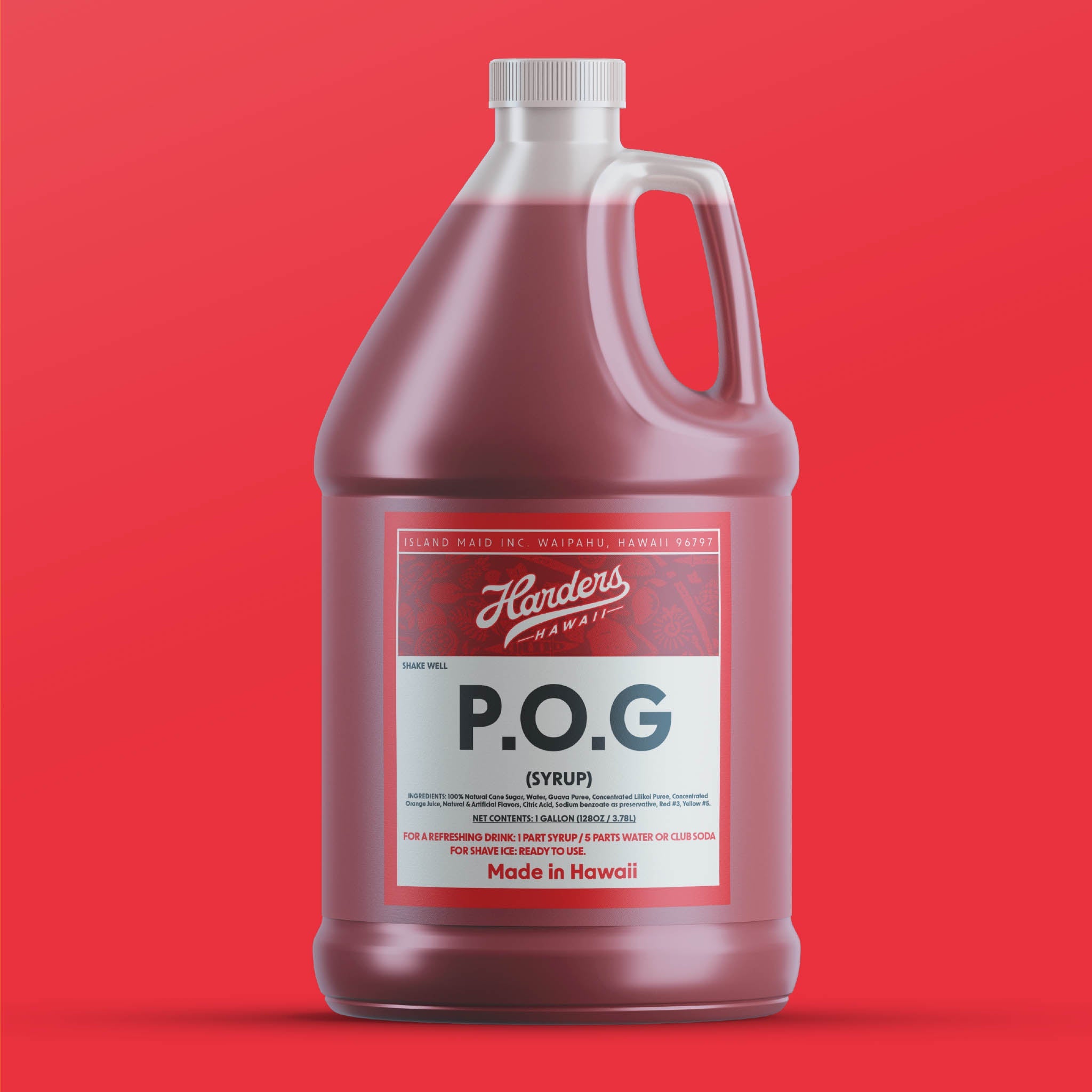 PREMIUM SYRUPS (Gallon)