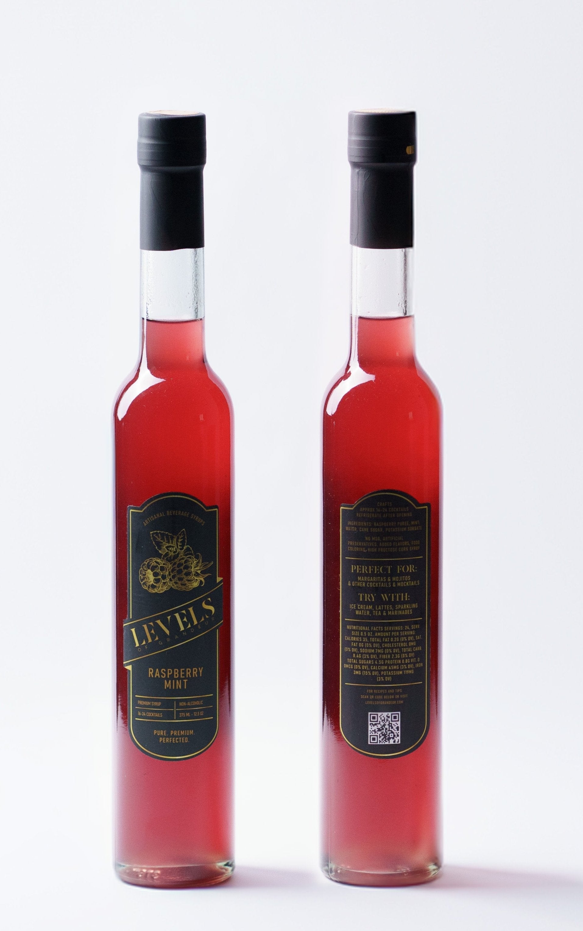 Raspberry Mint Syrup