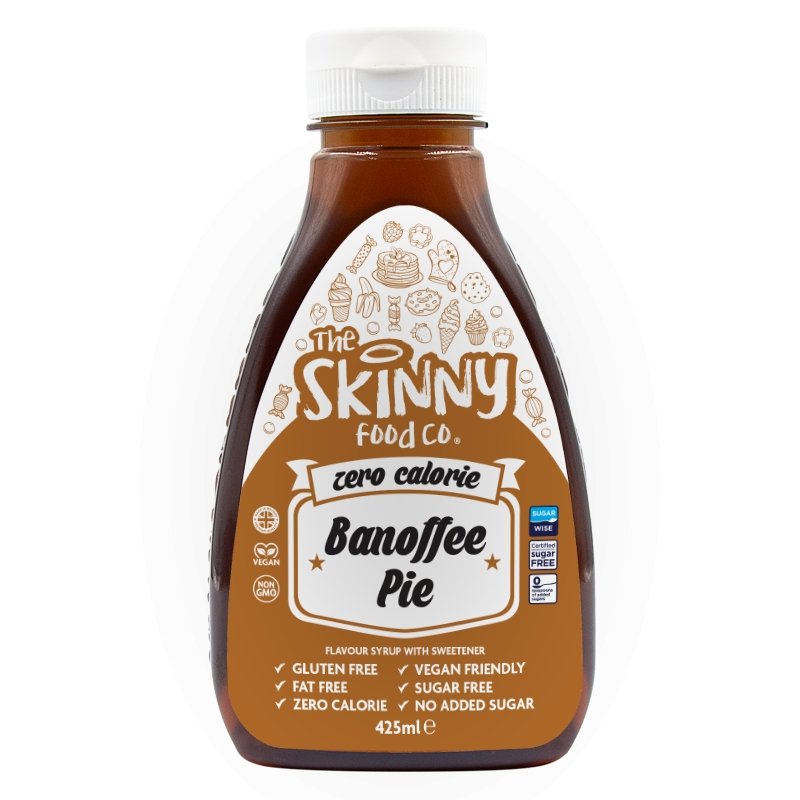 Banoffee Pie Zero Calorie Sugar Free Skinny Syrup