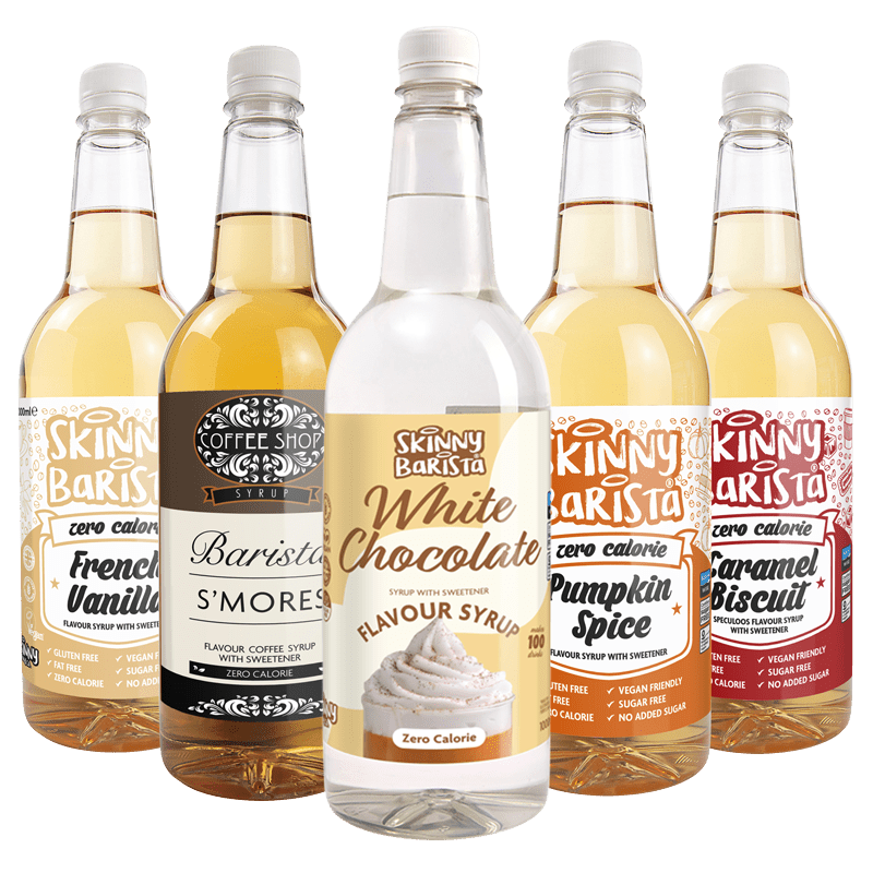 Best Selling 1 Litre Coffee Syrup Bundle