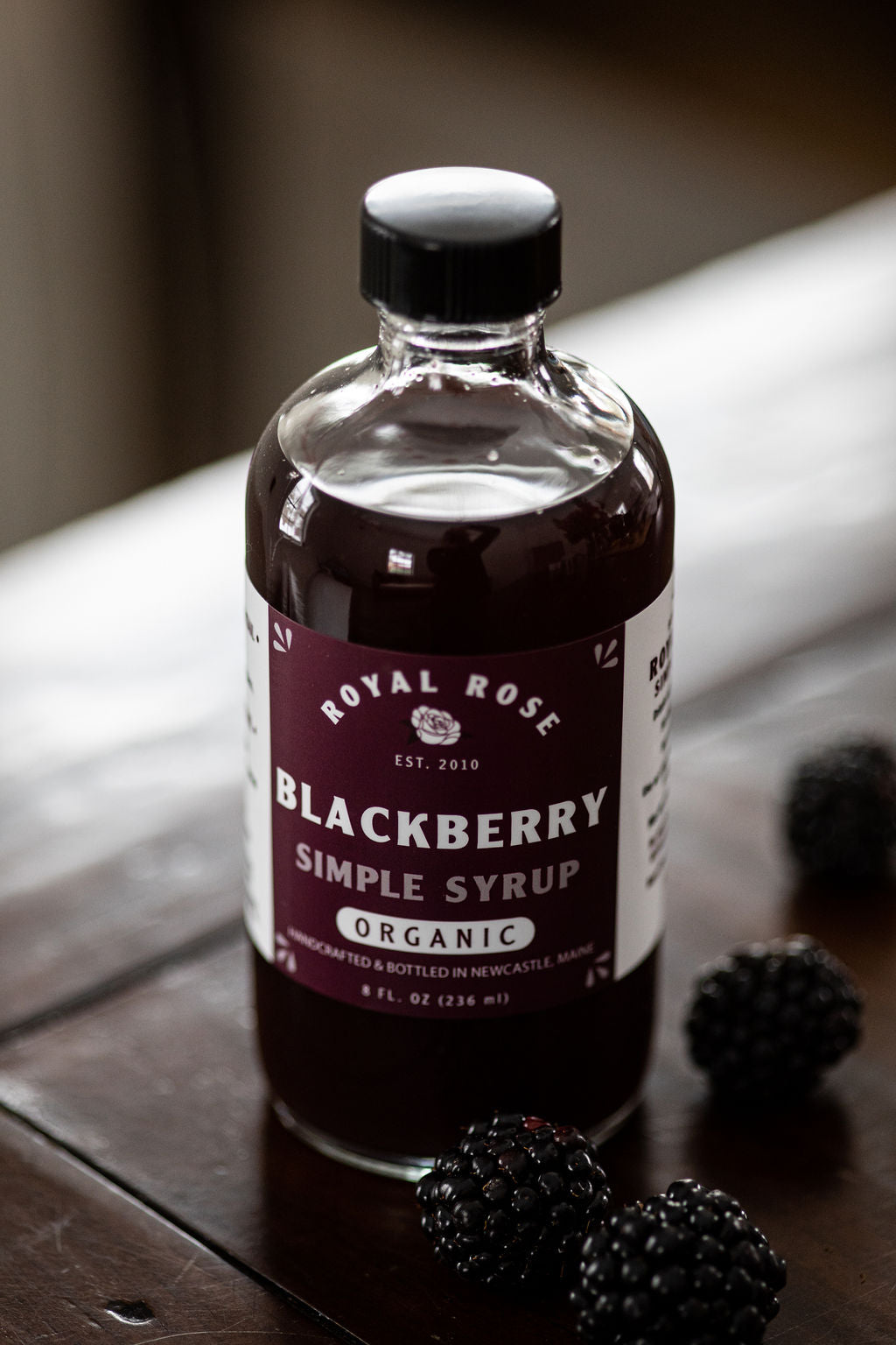 Blackberry Organic Simple Syrup