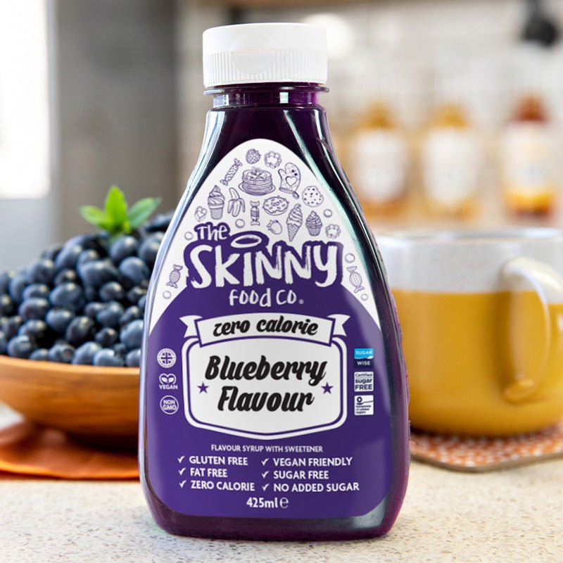 Blueberry Syrup - Zero Calorie Sugar Free Skinny Syrup - 425ml