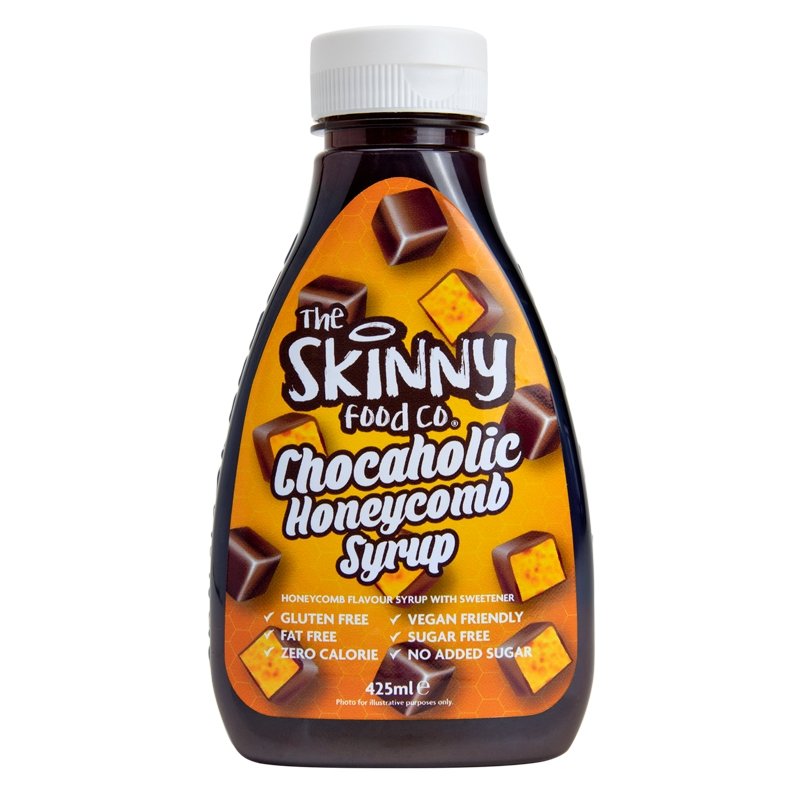 Chocaholic Chocolate & Honeycomb Flavour Syrup - Low Calorie - 425ml