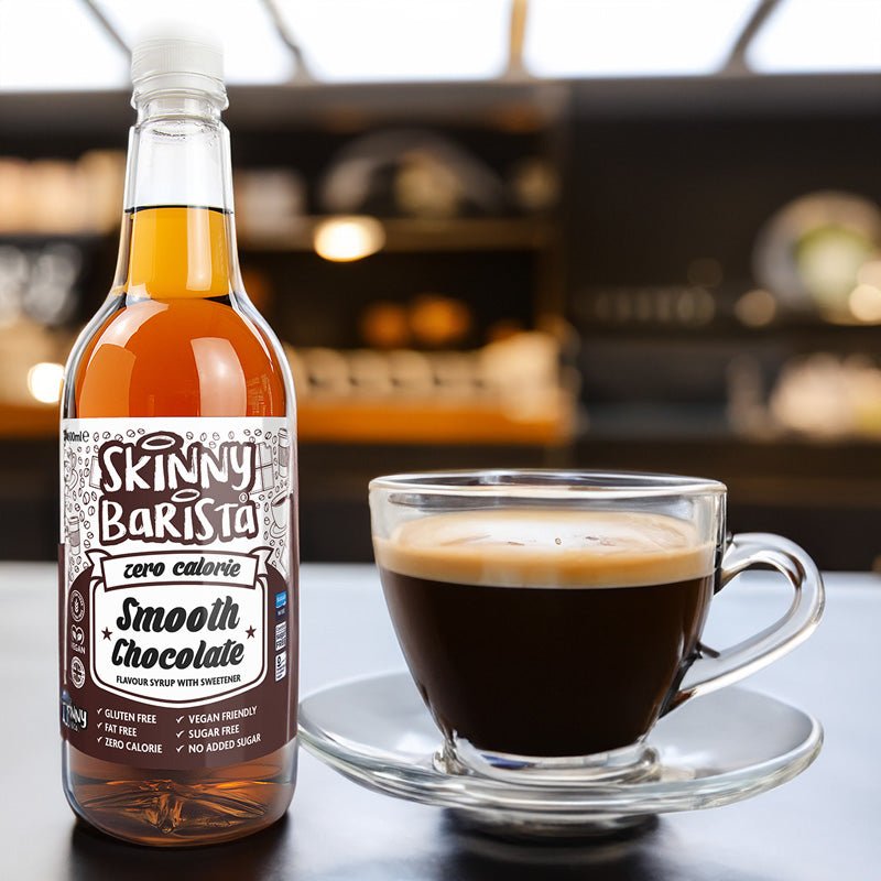 Chocolate Flavour Syrup Coffee - Sugar Free Skinny Coffee Syrup - 1 Litre