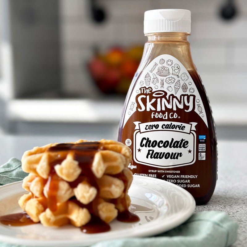 Chocolate Flavour Zero Calorie Sugar Free Skinny Syrup - 425ml