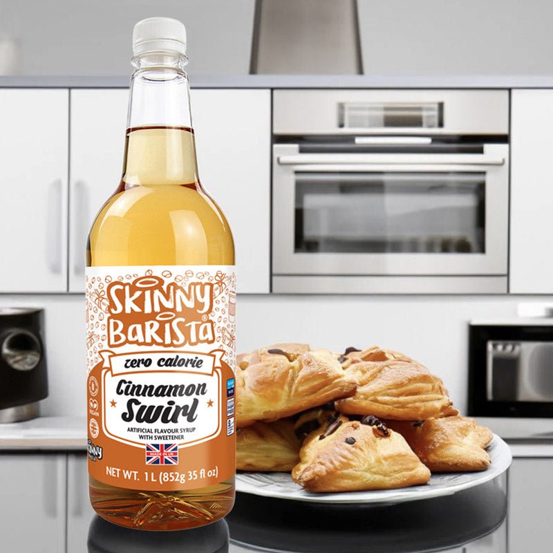 Cinnamon Flavour Syrup - Cinnamon Swirl  Skinny Coffee Syrup - 1 Litre US