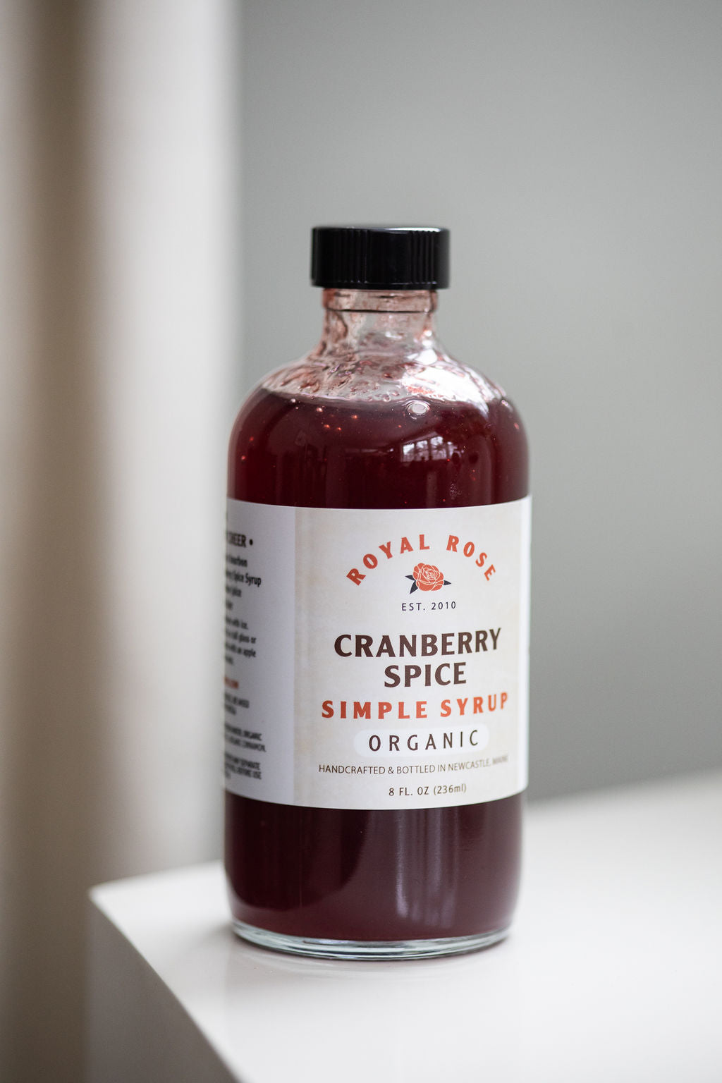 Cranberry Spice Organic Simple Syrup