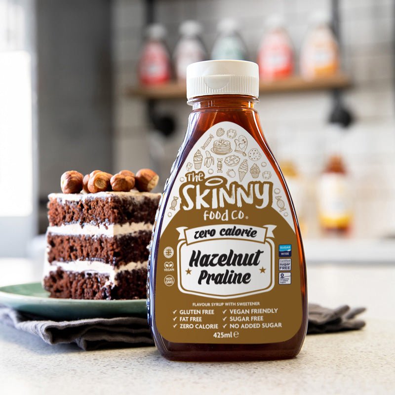 Hazelnut Praline Zero Calorie Sugar Free Skinny Syrup - 425ml