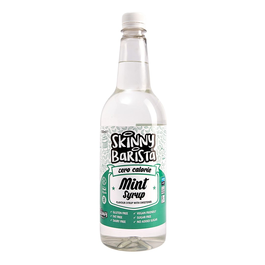Mint Barista Zero Calorie Sugar Free Skinny Coffee Syrup - 1 Litre