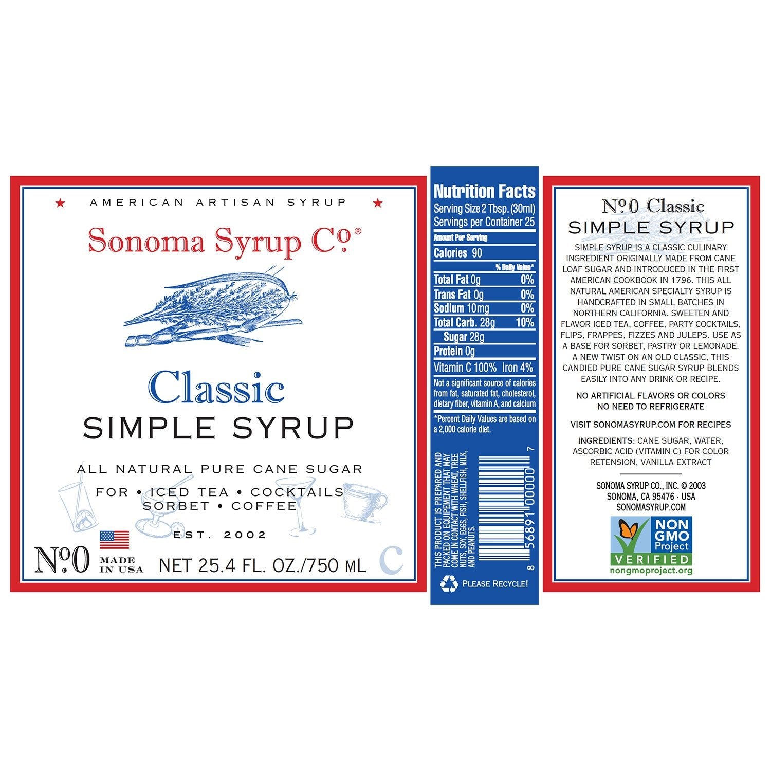 No. 0 Classically Simple Syrup®