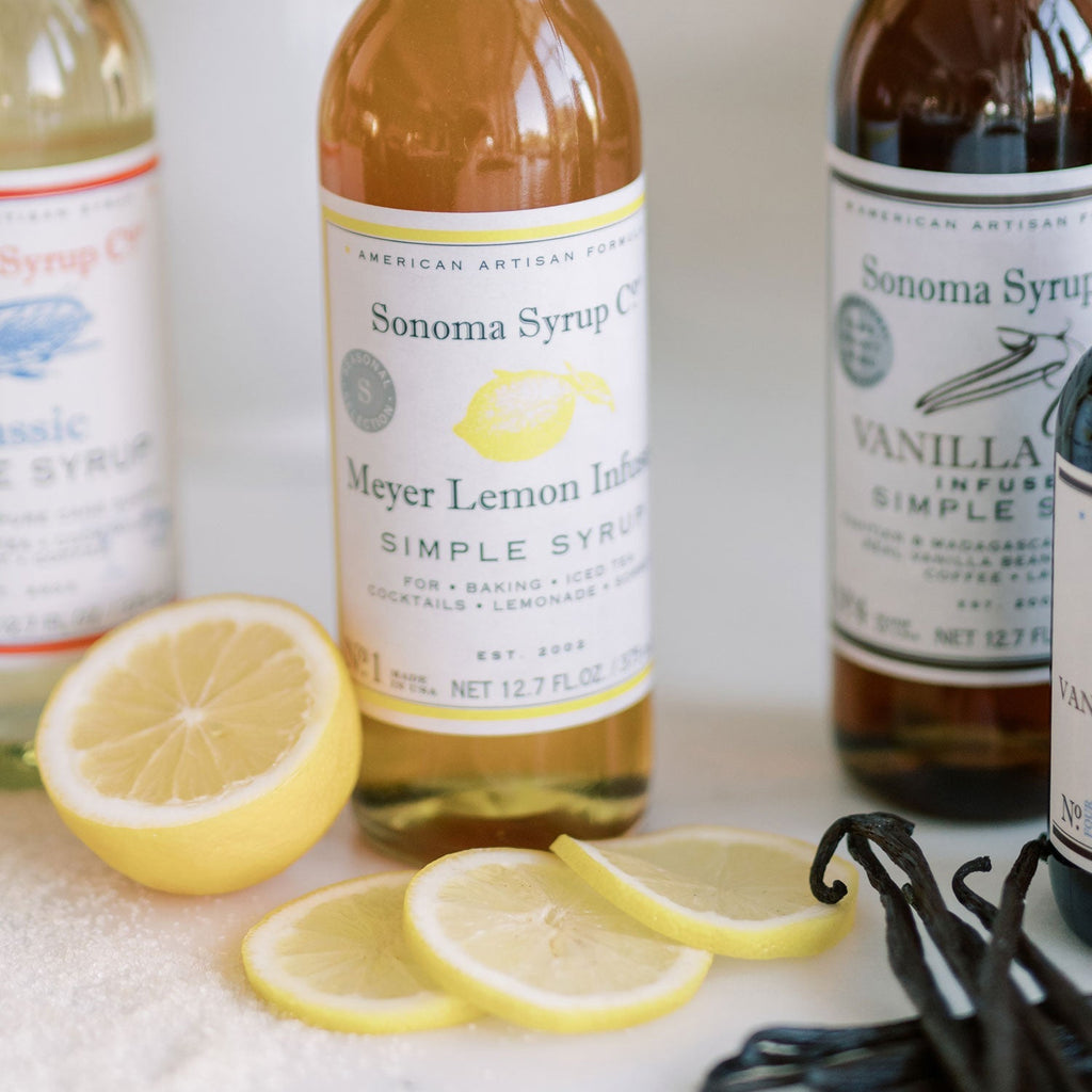 No. 1 Meyer Lemon Infused Simple Syrup