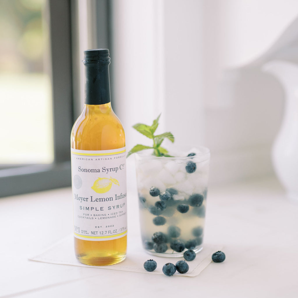 No. 1 Meyer Lemon Infused Simple Syrup
