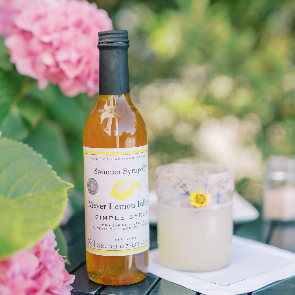 No. 1 Meyer Lemon Infused Simple Syrup