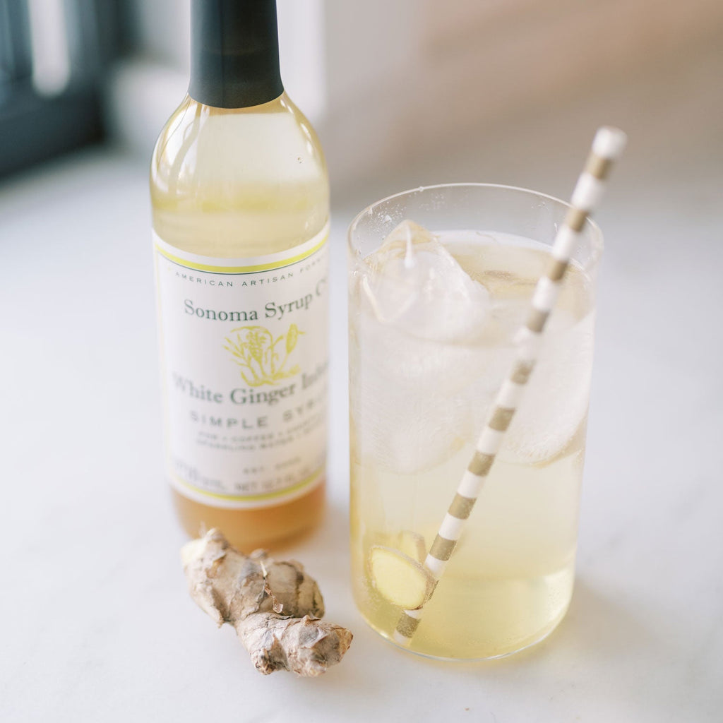 No. 10 White Ginger Infused Simple Syrup