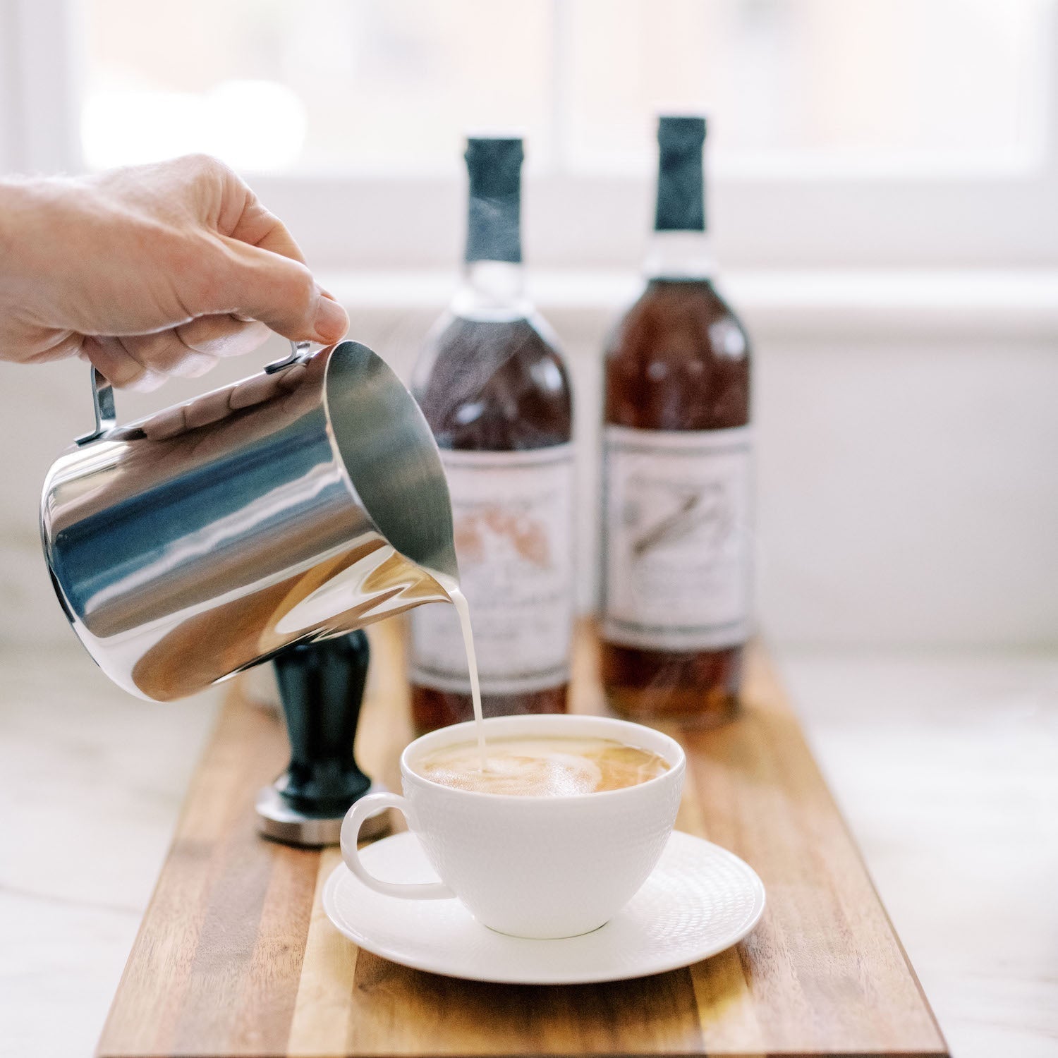 No. 12 Hazelnut Infused Simple Syrup