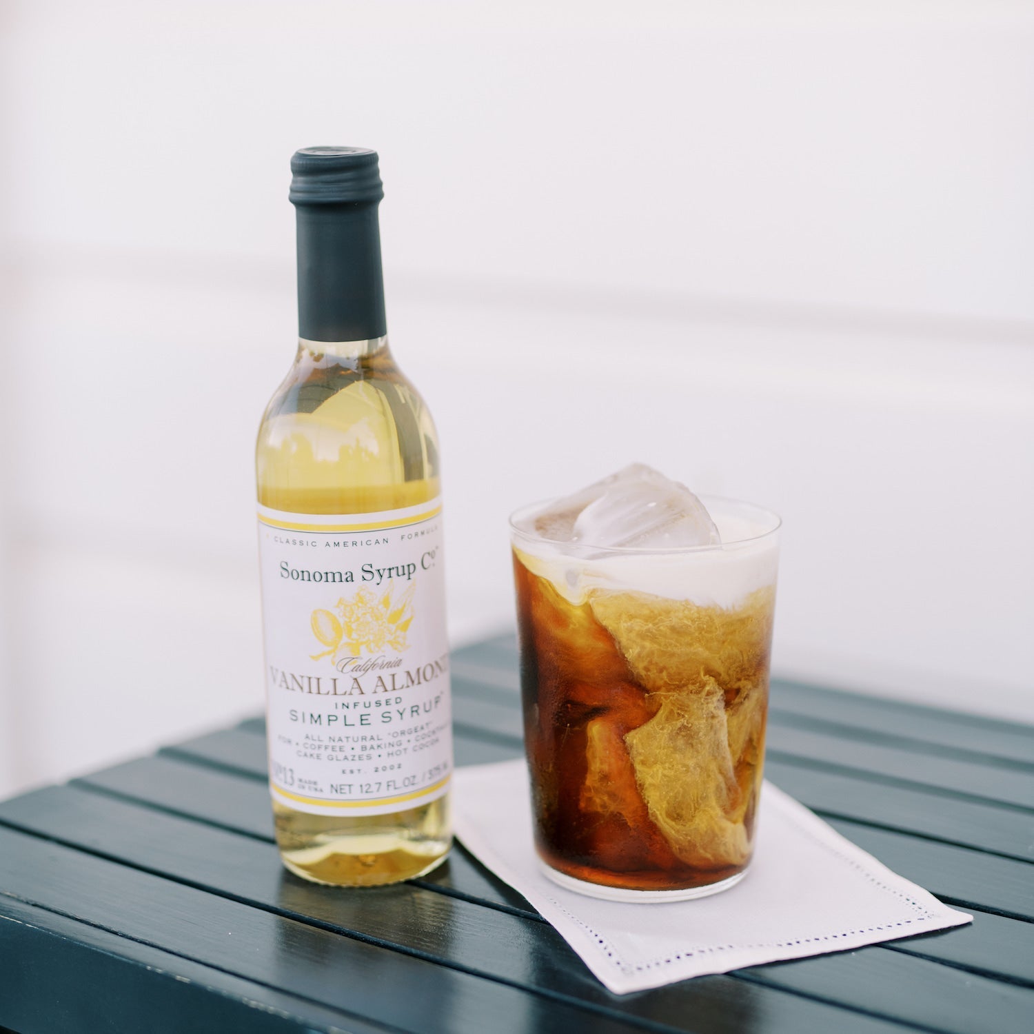 No. 13 Almond (Orgeat) Infused Simple Syrup