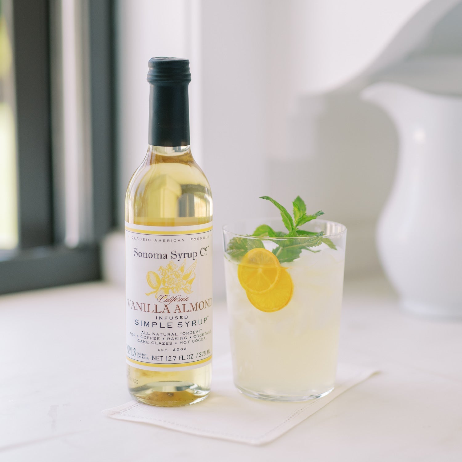 No. 13 Almond (Orgeat) Infused Simple Syrup