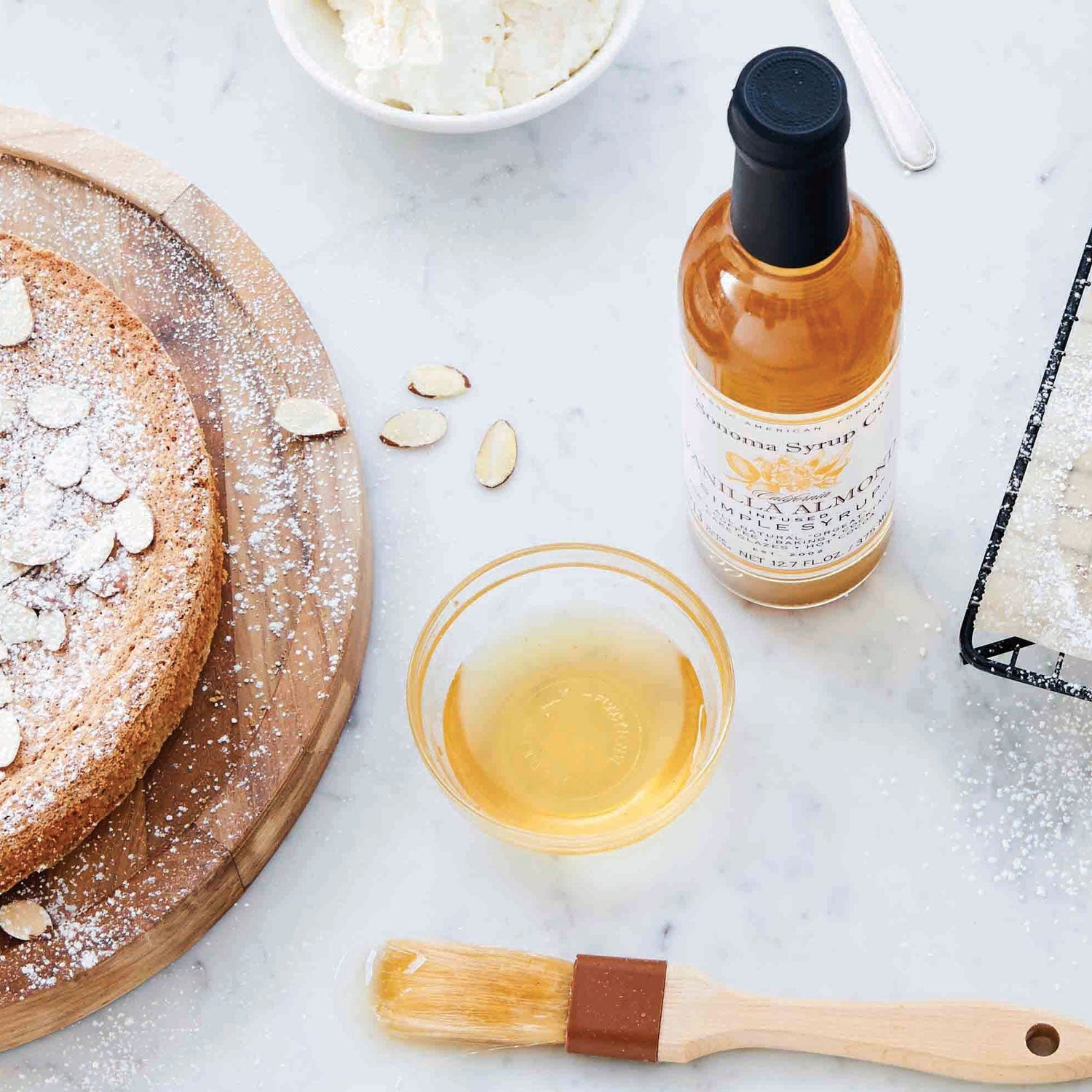 No. 13 Almond (Orgeat) Infused Simple Syrup