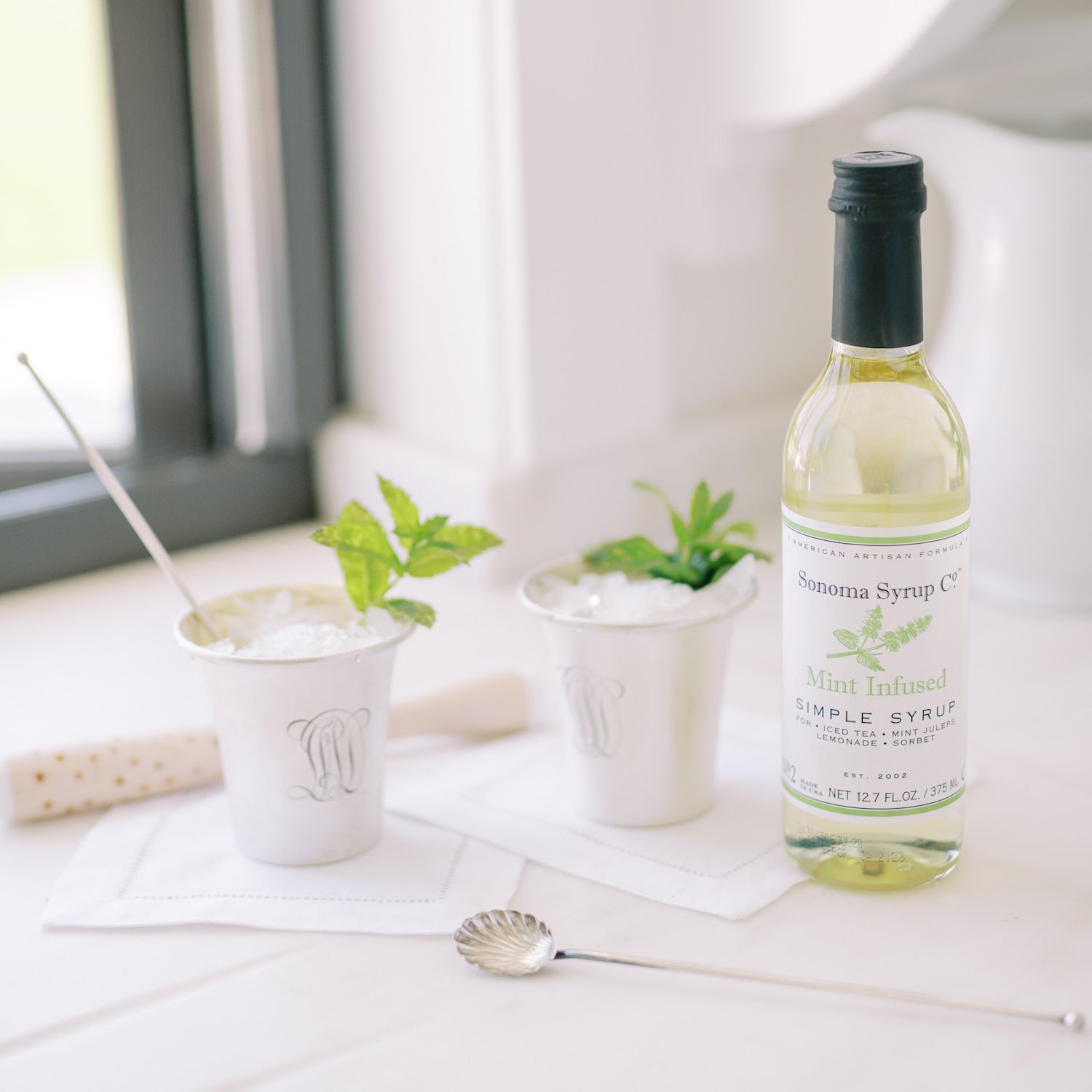 No. 2 Mint Infused Simple Syrup