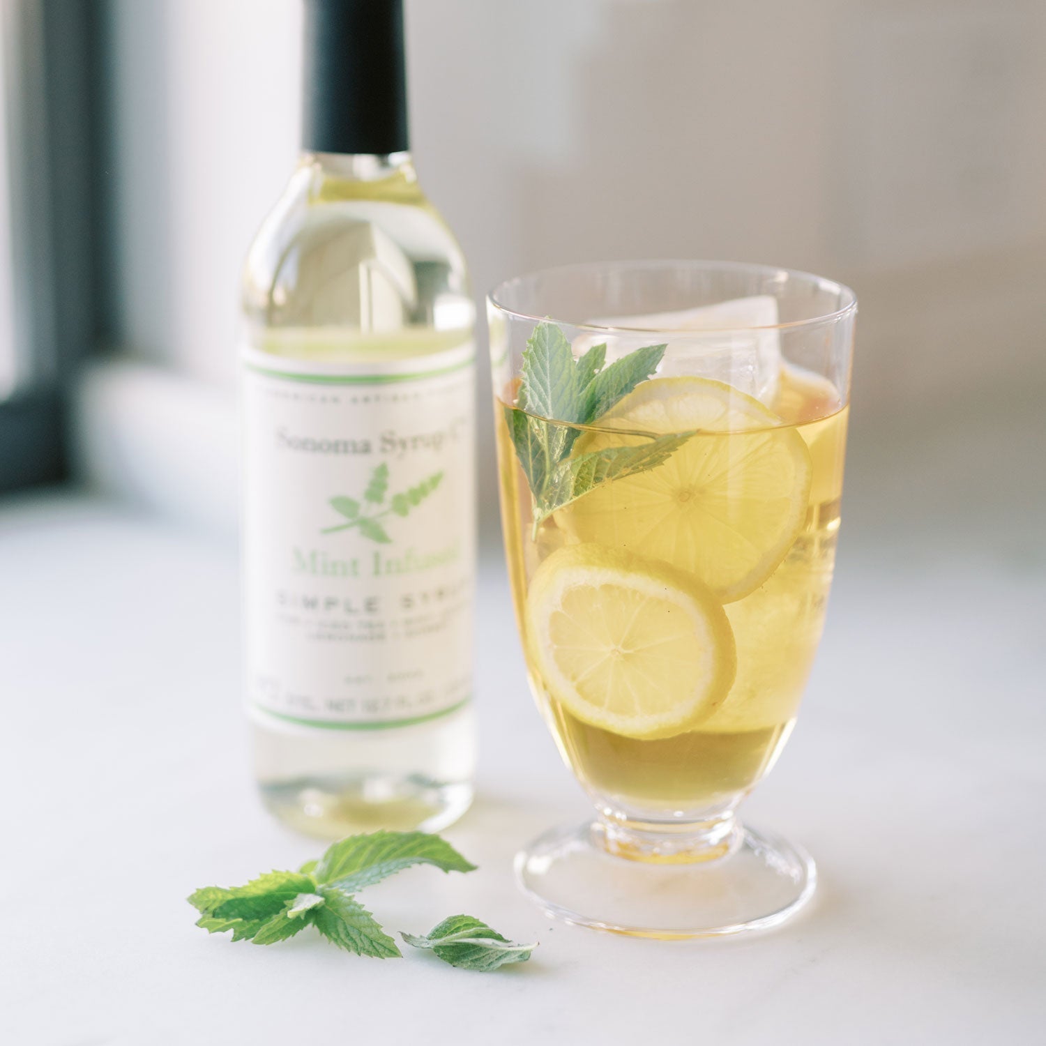 No. 2 Mint Infused Simple Syrup