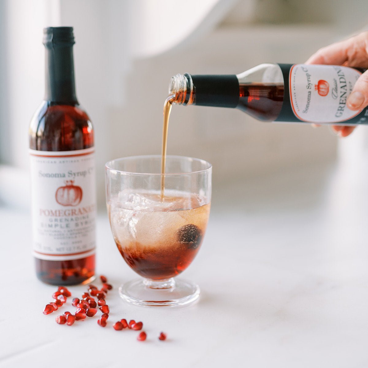 No. 8 Pomegranate Simple Syrup