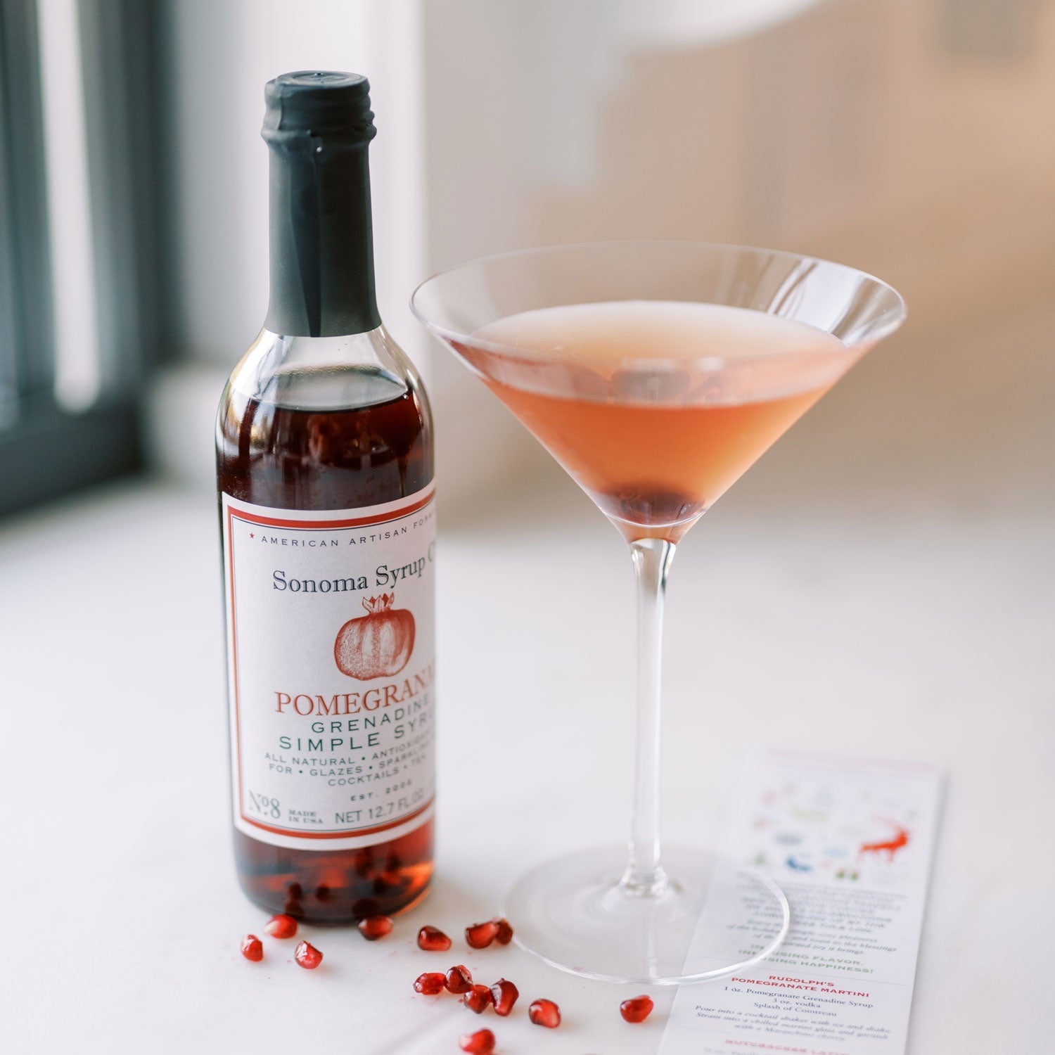 No. 8 Pomegranate Simple Syrup