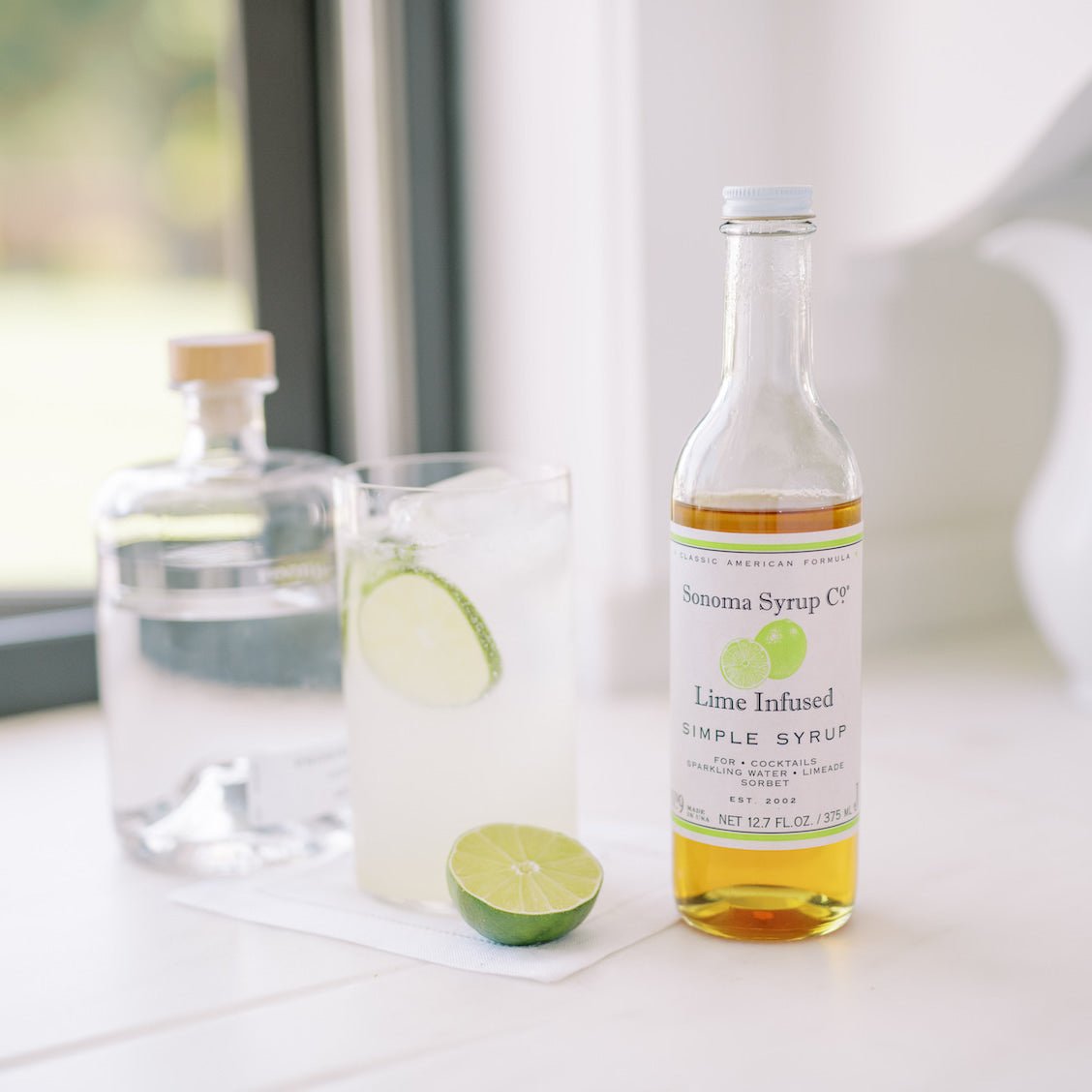 No. 9 Lime Infused Simple Syrup