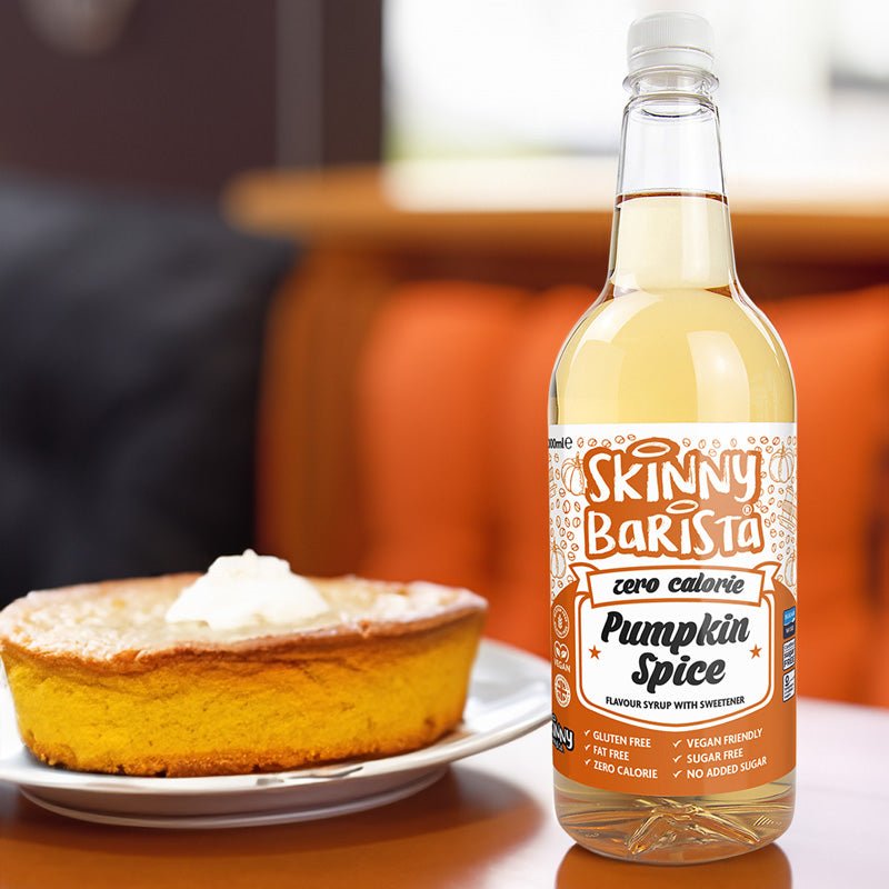 Pumpkin Spice Syrup - Zero Calorie Sugar Free Skinny Coffee  - 1 Litre