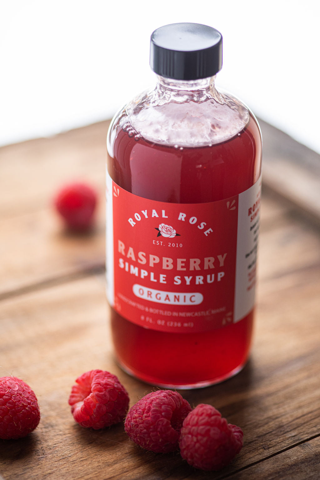 Raspberry Organic Simple Syrup